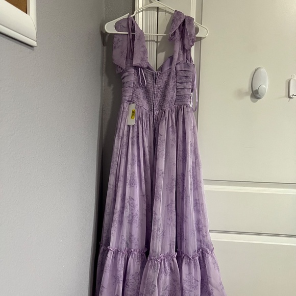 Chiffon Pastel Dress - Picture 3 of 3